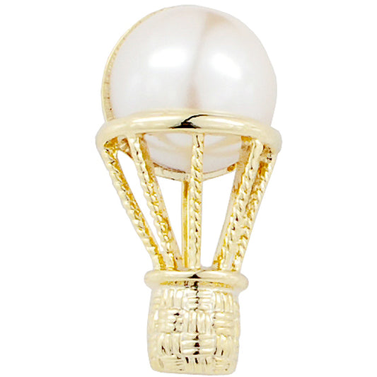 Pearl Air Balloon Pin Brooch