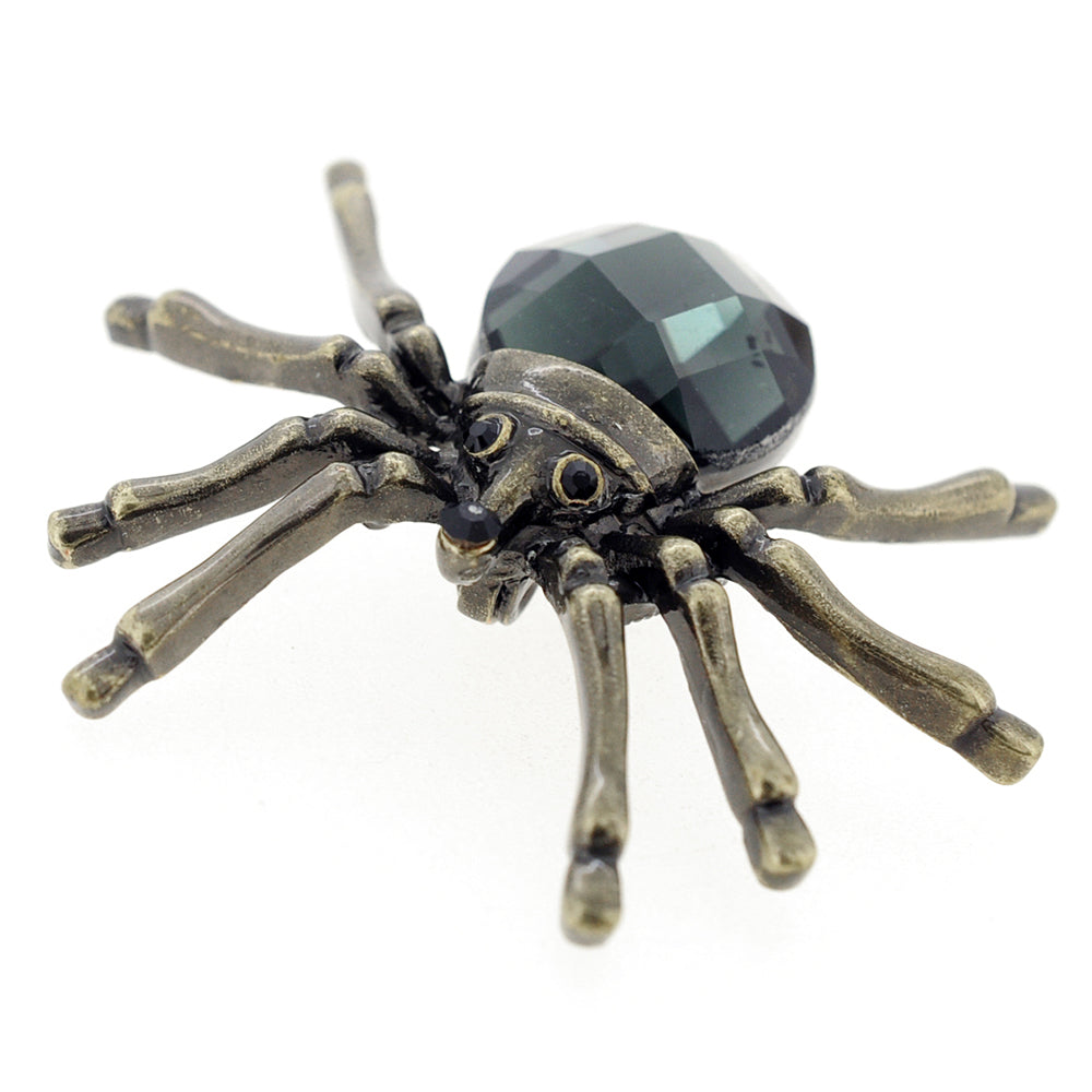 Vintage Style Black Belly Pin Brooch