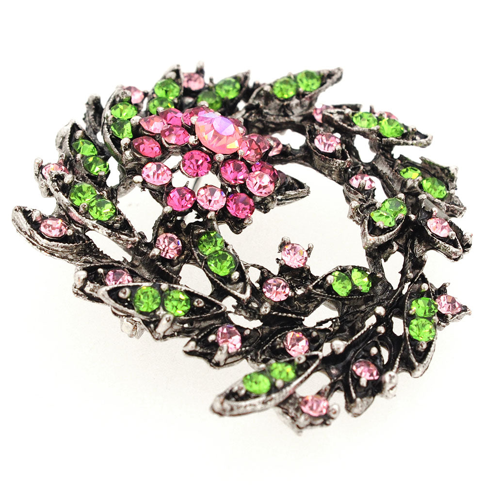 Multicolor Flower Wedding Brooch/Pendant