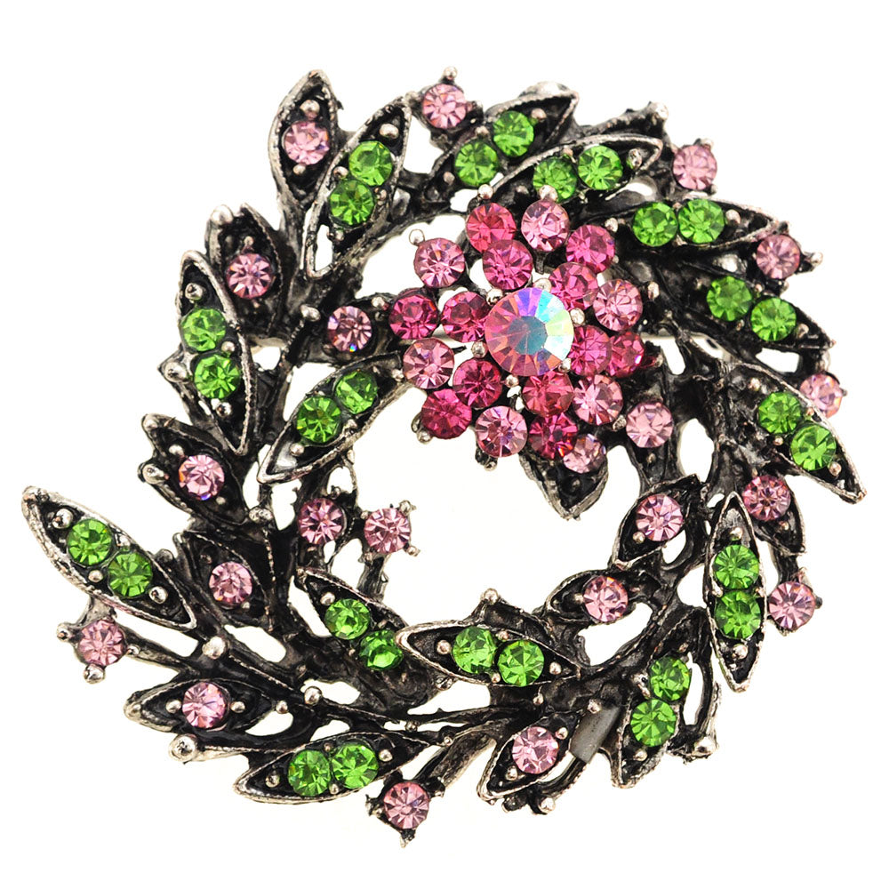 Multicolor Flower Wedding Brooch/Pendant