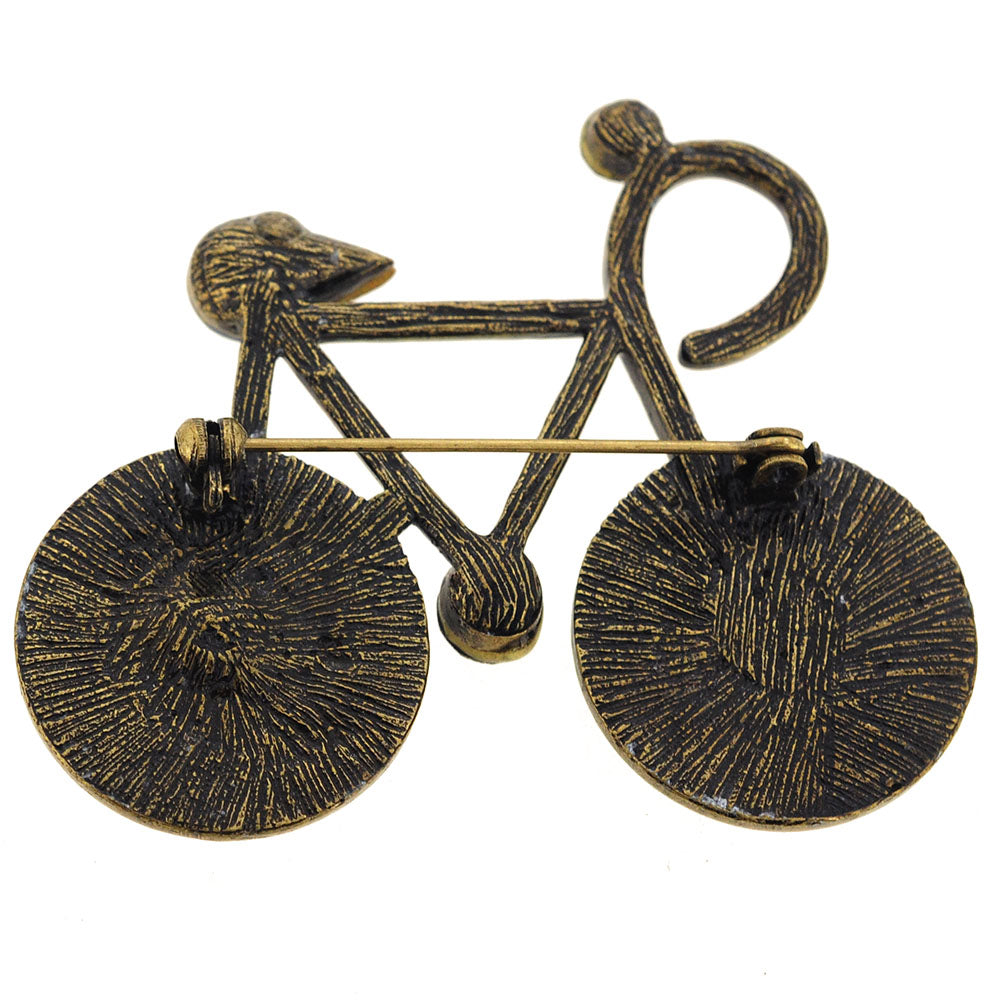 Montana Blue Bicycle Pin Brooch