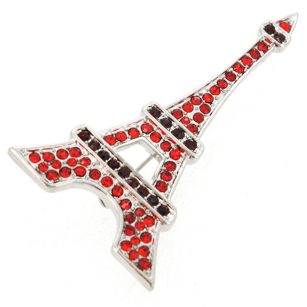 Ruby Paris Eiffel Tower Brooch/Pendant