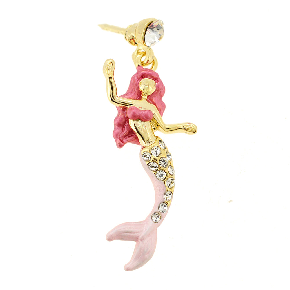 Pink Mermaid Lapel Pin