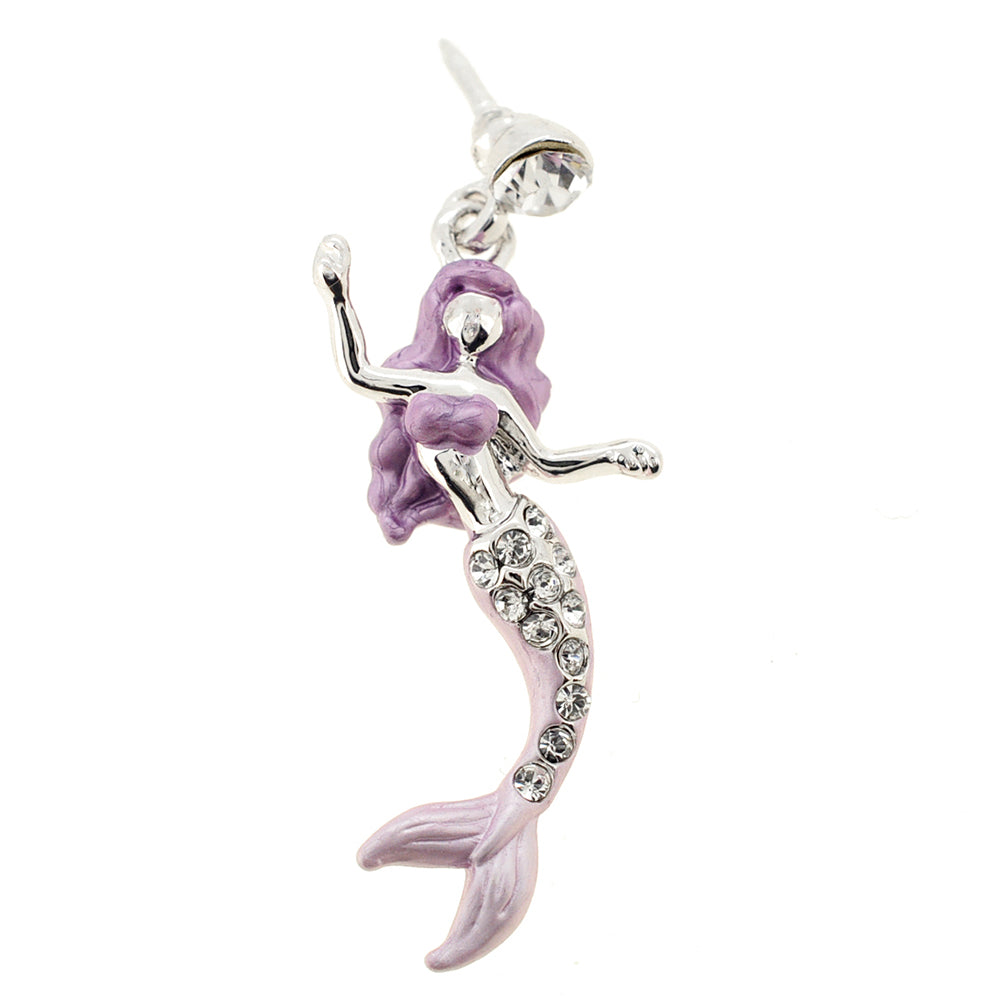 Light Violet Mermaid Lapel Pin
