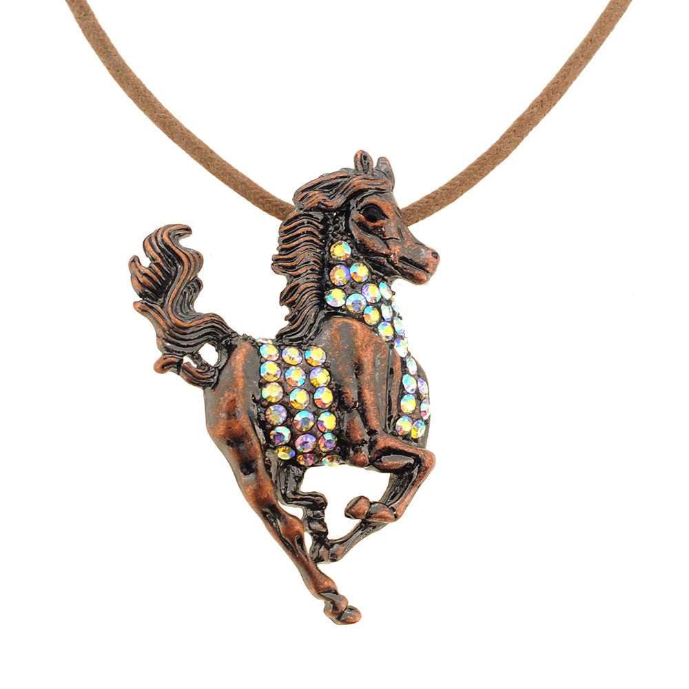 Vinatge Style Running Horse Pin Brooch