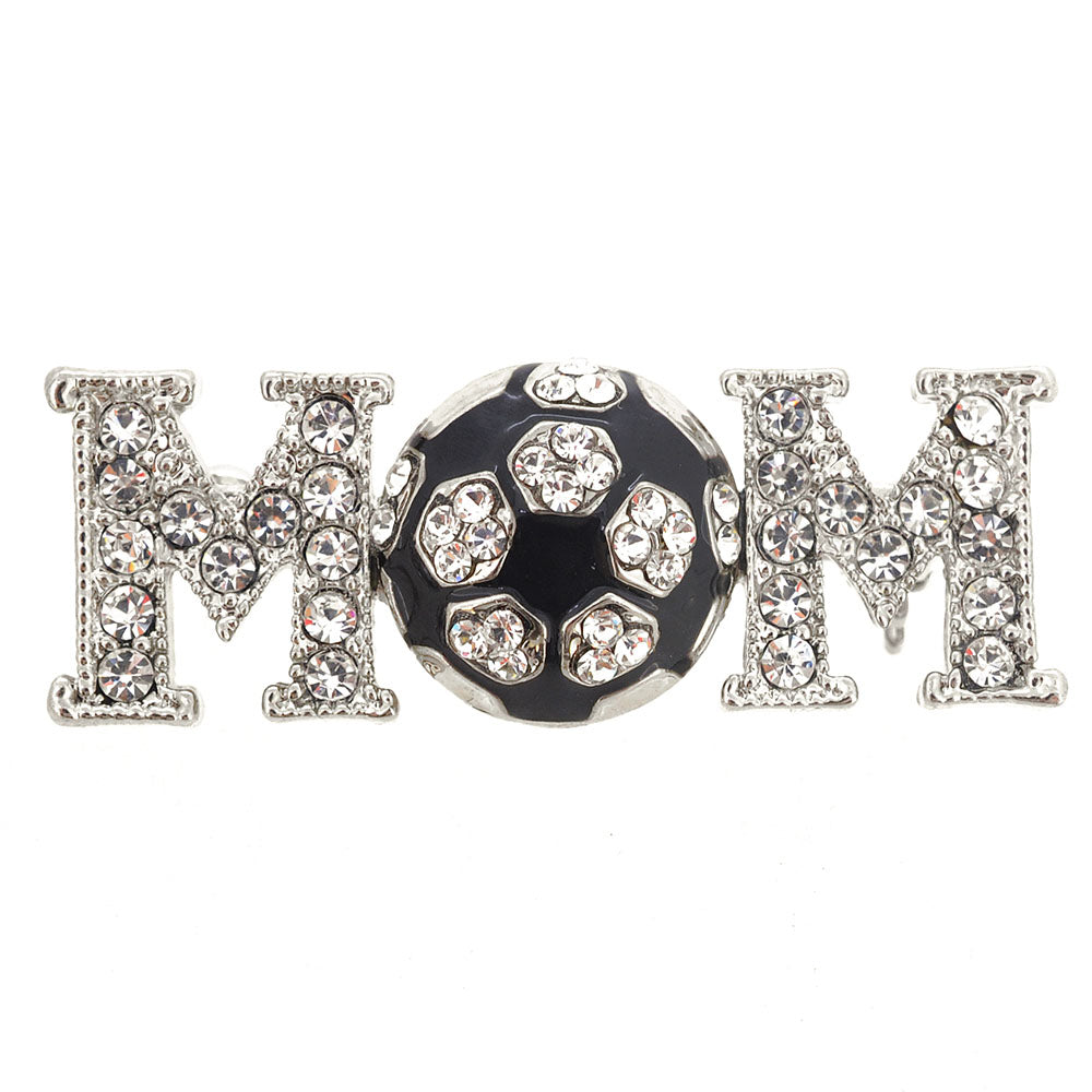 Soccer Mom Brooch Pin
