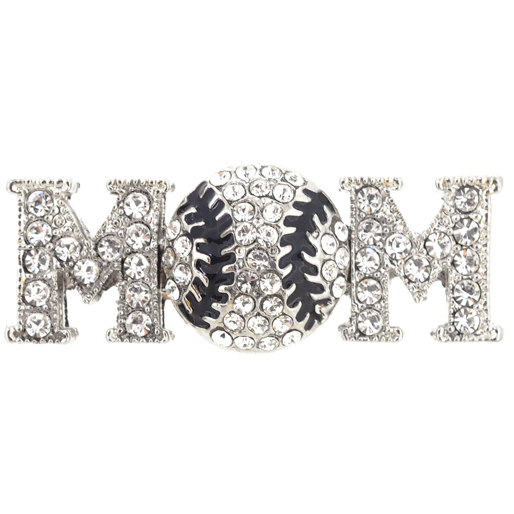 Baseball Mom Brooch Pin