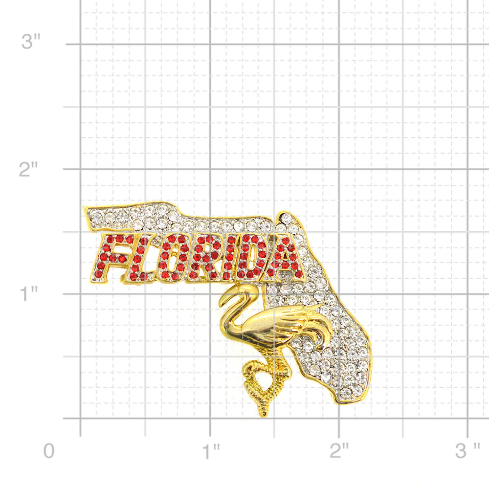 Florida Pin Brooch
