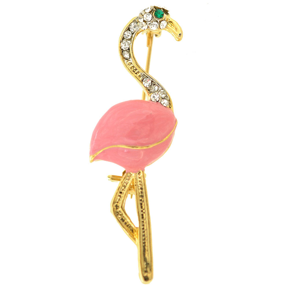 Pink Flamingo Pin Brooch