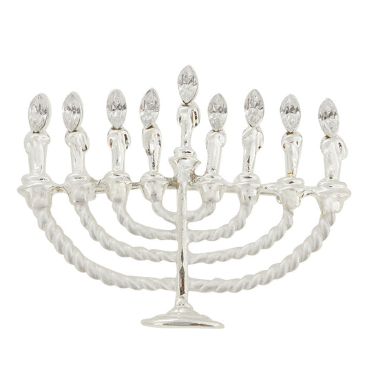 Hanukkah Menorah Brooch