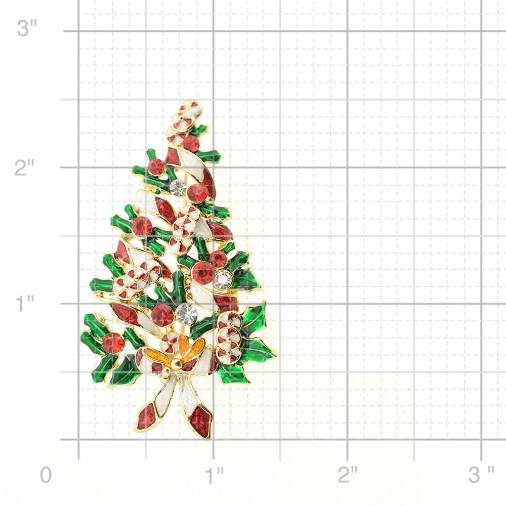 Christmas Tree Christmas Pin Brooch