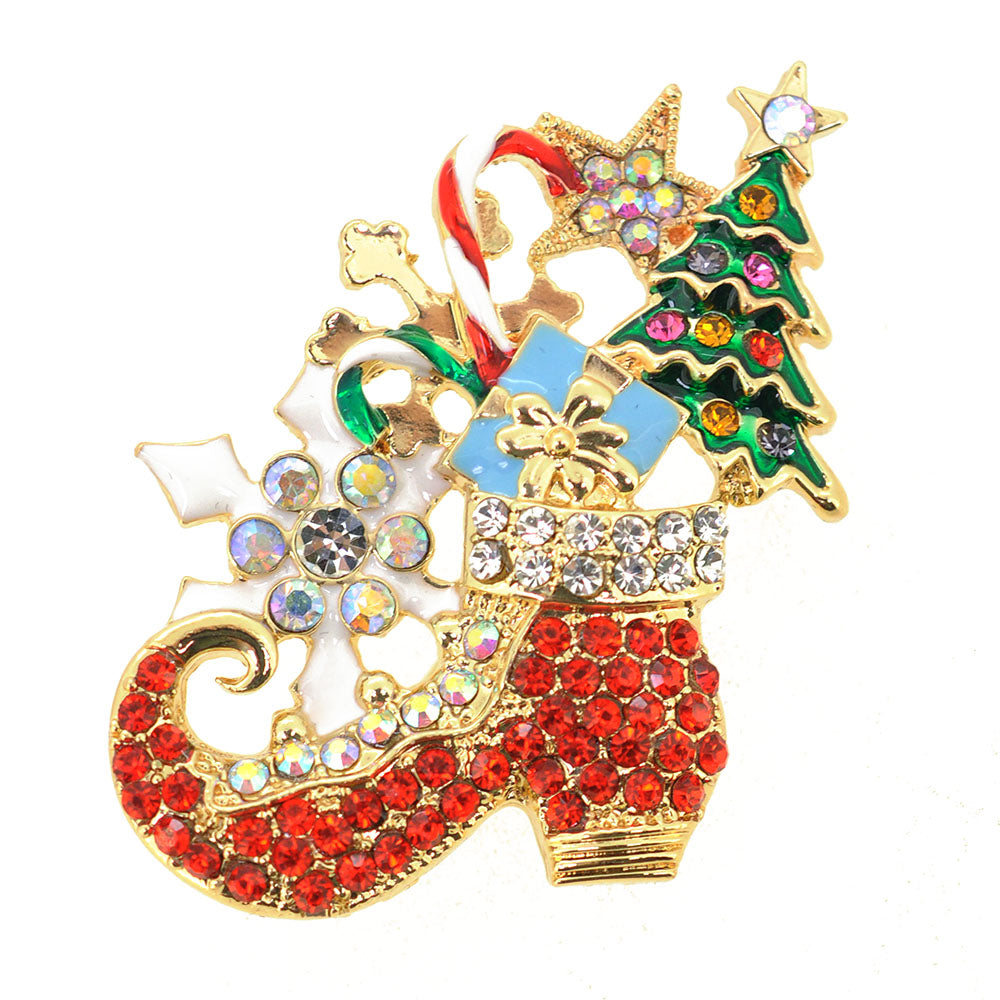 Christmas Elf Surprise Brooch