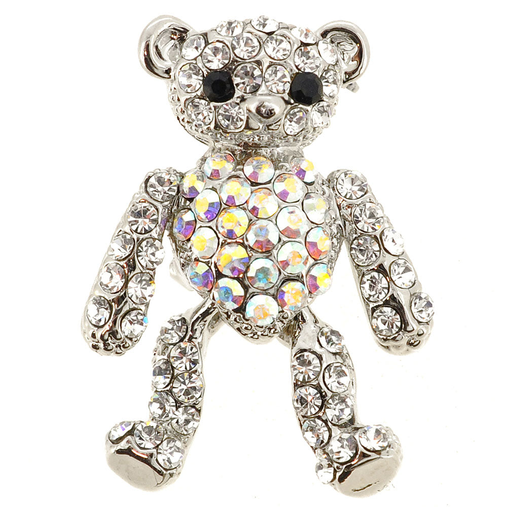 Swarovski teddy discount bear brooch