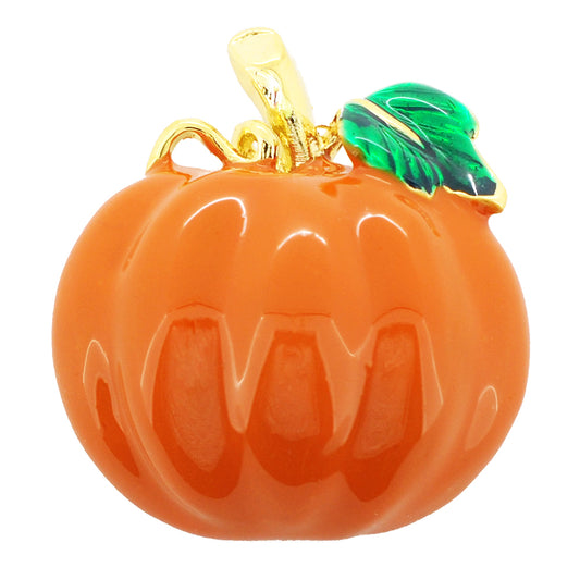 Pumpkin Fall Halloween Pin Brooch And Pendant