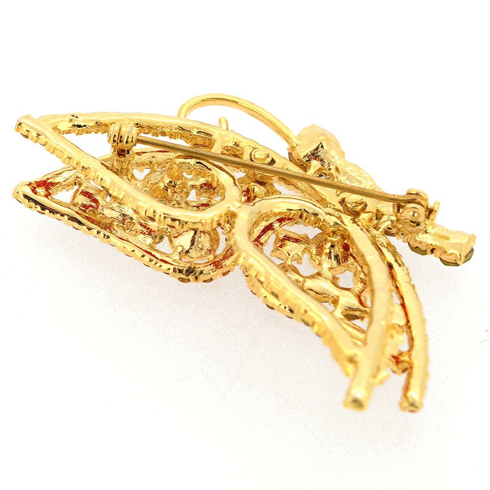 Multicolor Butterfly Pin Brooch