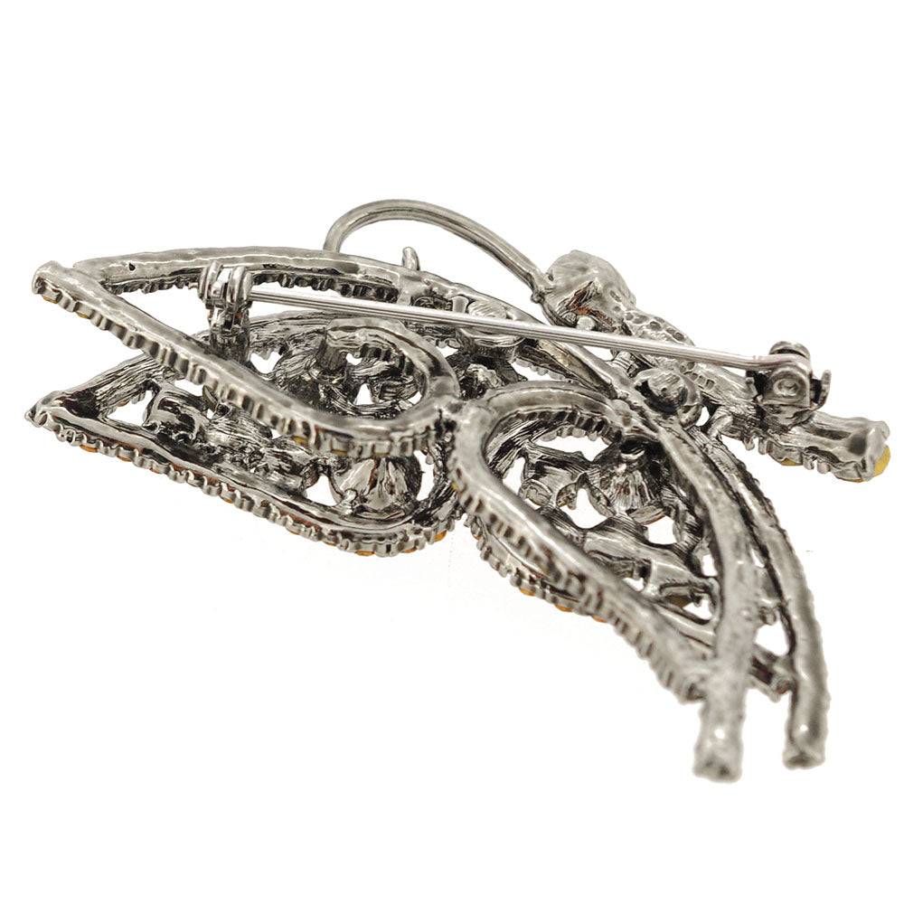 Purple Butterfly Pin Brooch