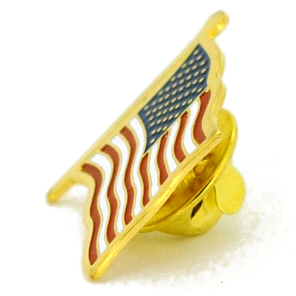 American  Enamel Lapel Pin Badge Lapel Brooch