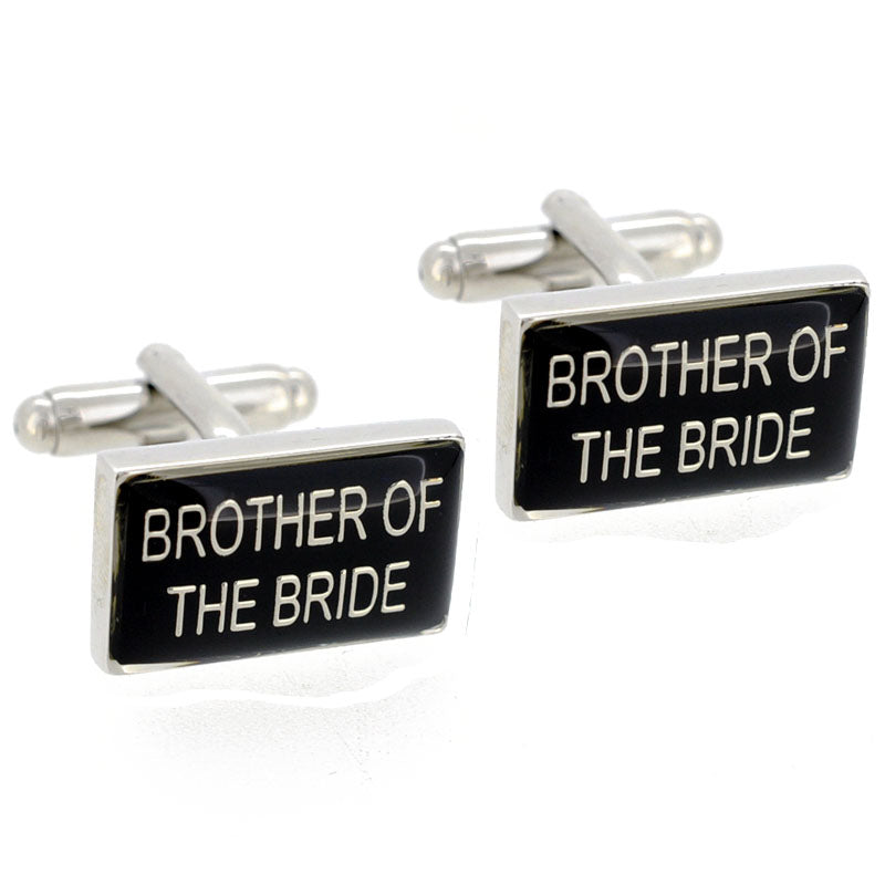 Brother Of The Bride Wedding Cufflinks