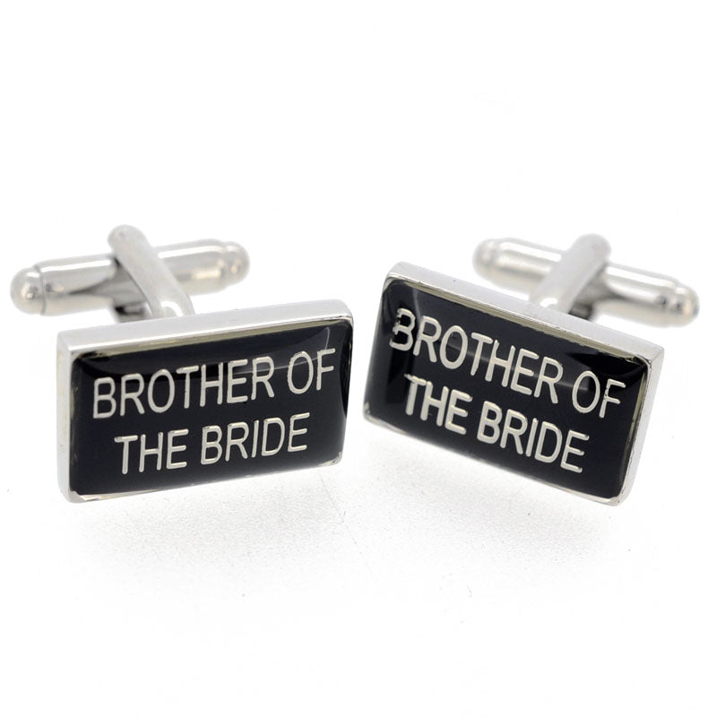 Brother Of The Bride Wedding Cufflinks