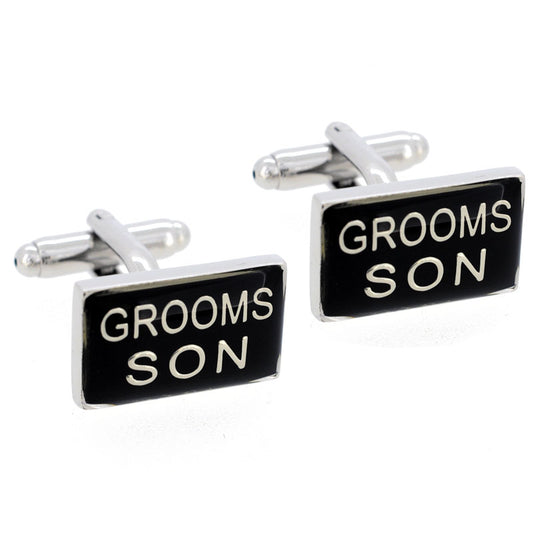 Grooms Son Wedding Cufflinks