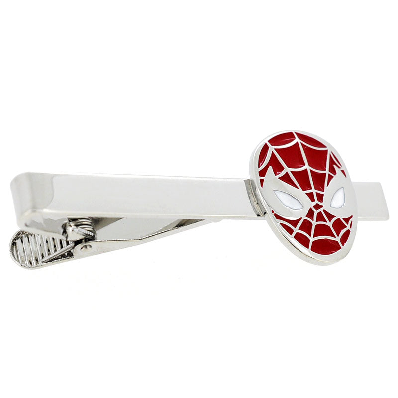Red Spider-man Superhero Tie Clip