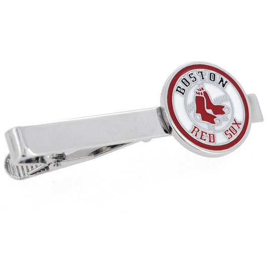 Red And White Boston Red Sox Tie Clip