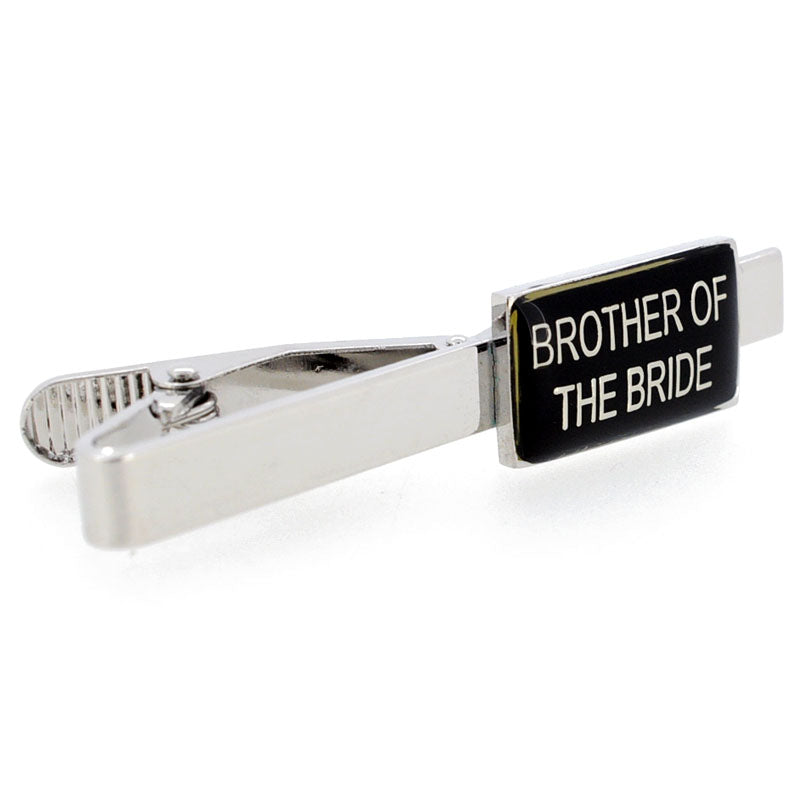 Brother Of The Bride Wedding Tie Clip