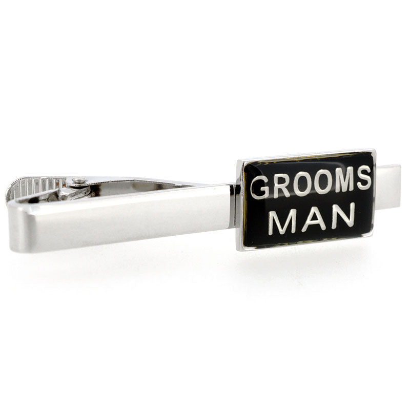 Grooms Man Wedding Tie Clip