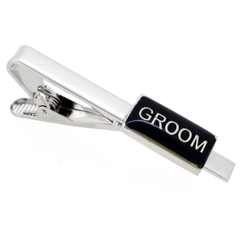 Groom Wedding Tie Clip