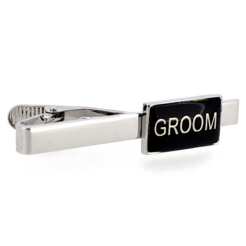 Groom Wedding Tie Clip