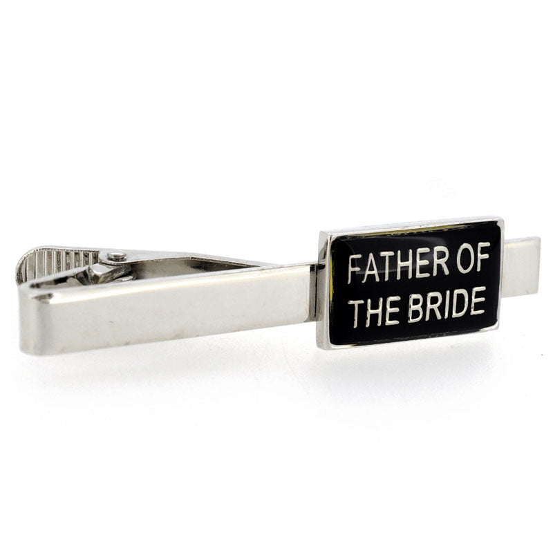 Father Of The Bride Wedding Tie Clip