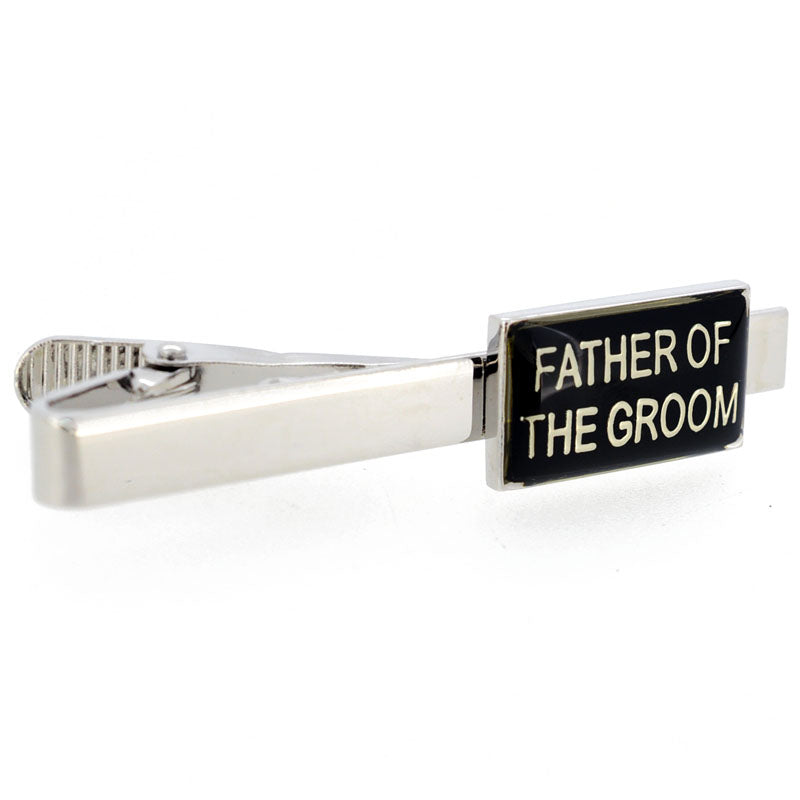 Father Of The Groom Wedding Tie Clip