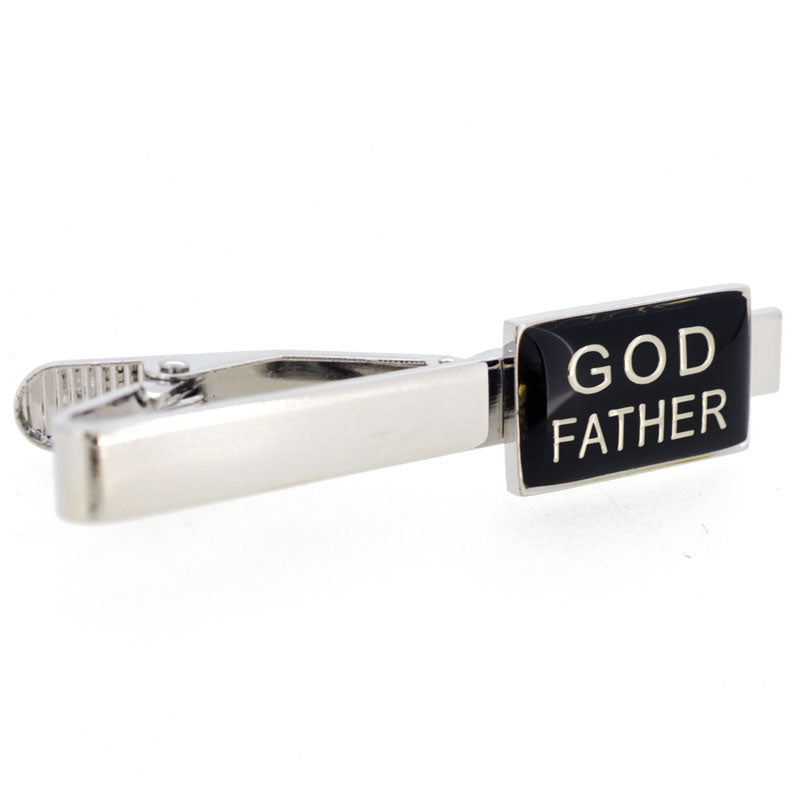 God Father Wedding Tie Clip