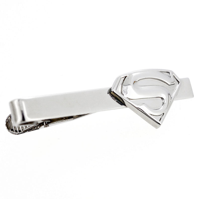 Silver Superman Tie Clip