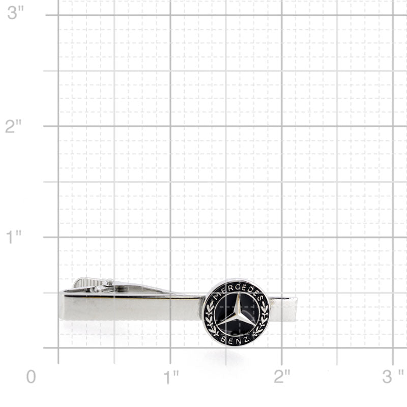 Mercedes Benz Automotive Car Logo Cufflinks And Tie Clip Set